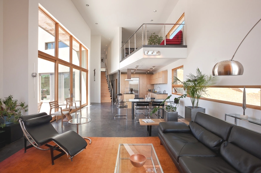 Cedar Crest山坡上的节能住宅项目丨墨西哥-1