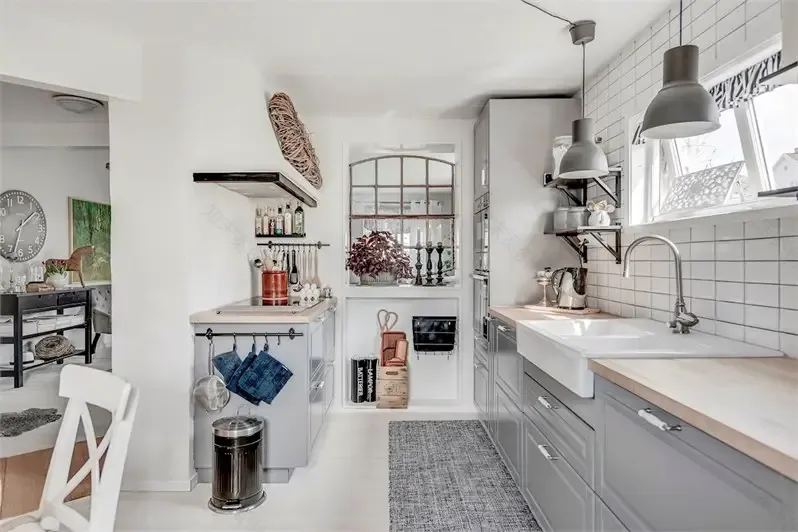 瑞典 79m²公寓的乡村风格设计-9