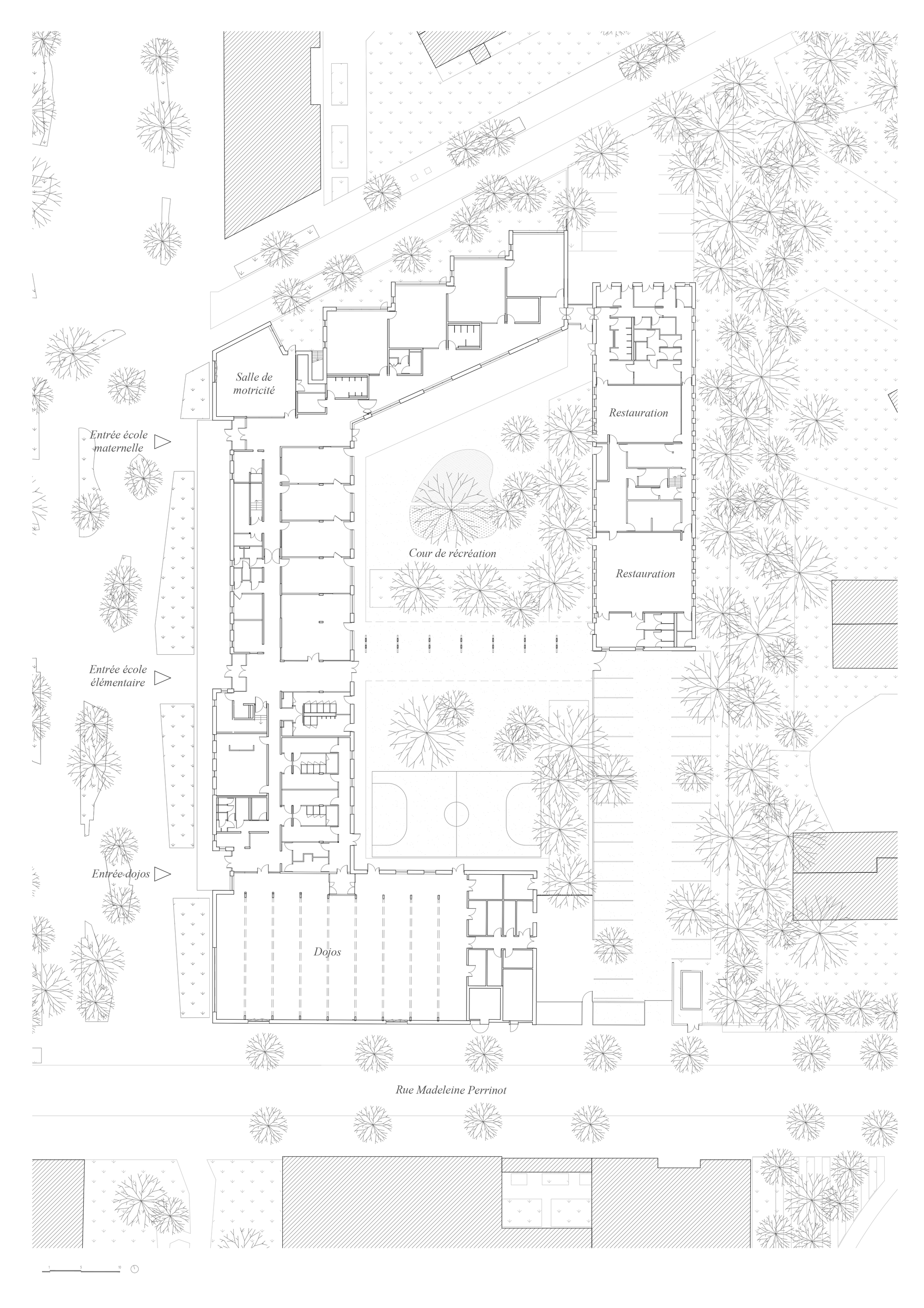 教育建筑丨法国丨Badia Berger Architectes-18