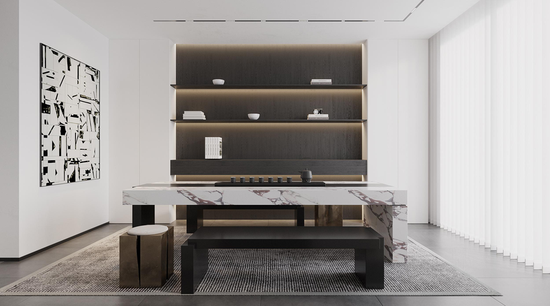 黑白经典艺术渗入居住的每个角落·沈阳银基观澜庭｜SZSD-10