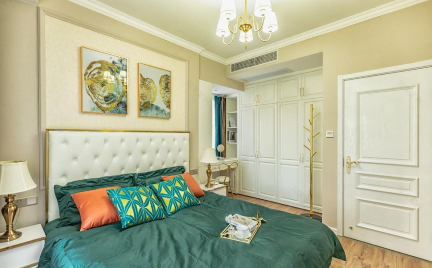 106m²混搭美式风家居设计-12