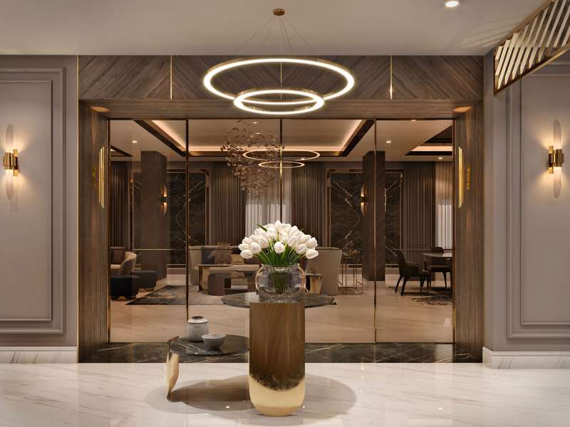 迪拜私人公寓室内设计项目丨阿联酋迪拜丨迪拜部分顶级豪华室内设计师团队-1