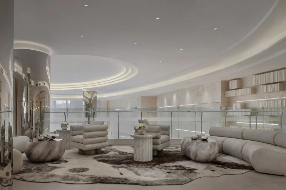 弧形絮语 · 成都赫柏源生物科技美容院设计丨中国成都丨成都尊席装饰工程有限公司-65