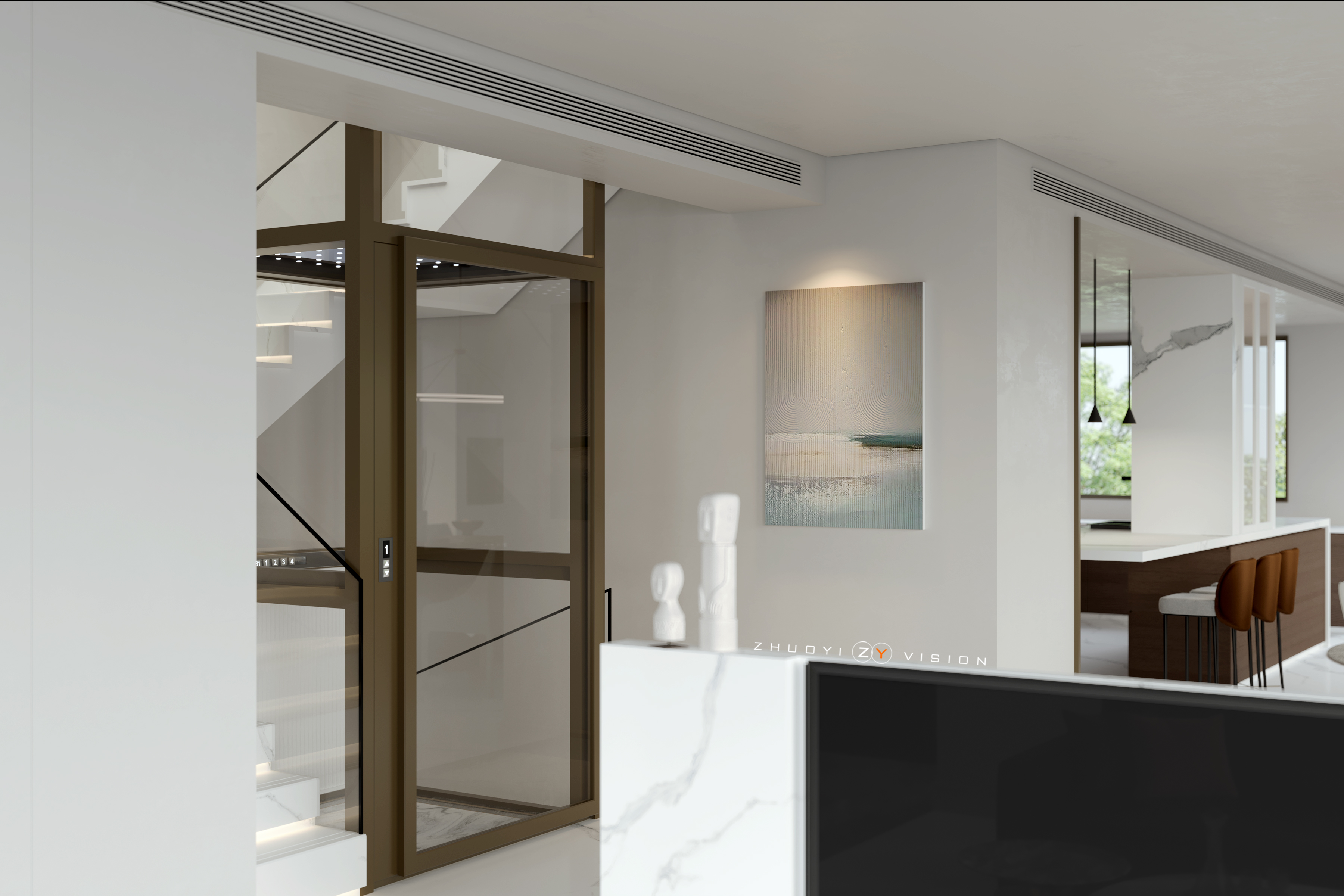 300平住宅设计表现-6