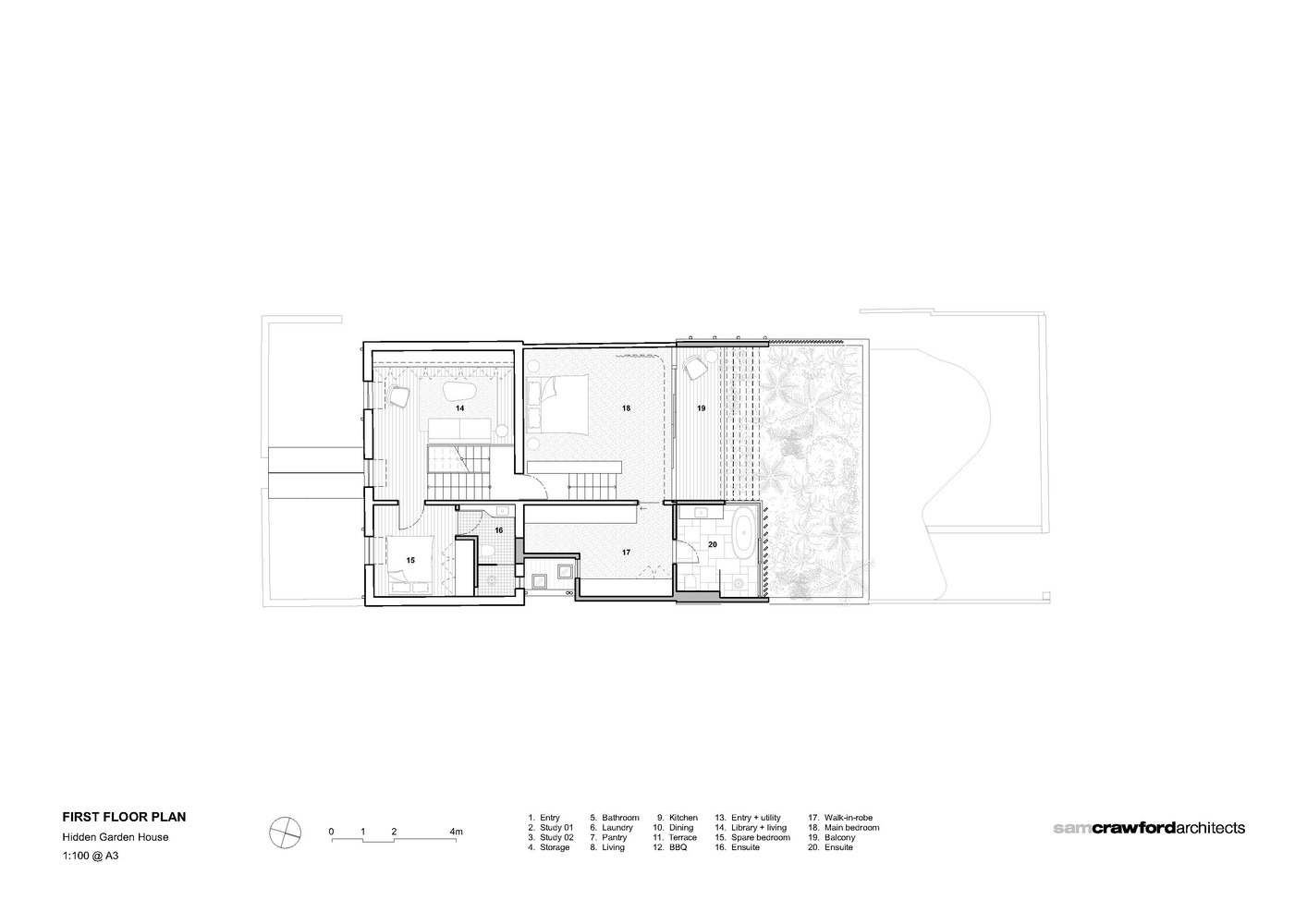 澳大利亚隐藏花园住宅丨山姆·克劳福德建筑师事务所-58