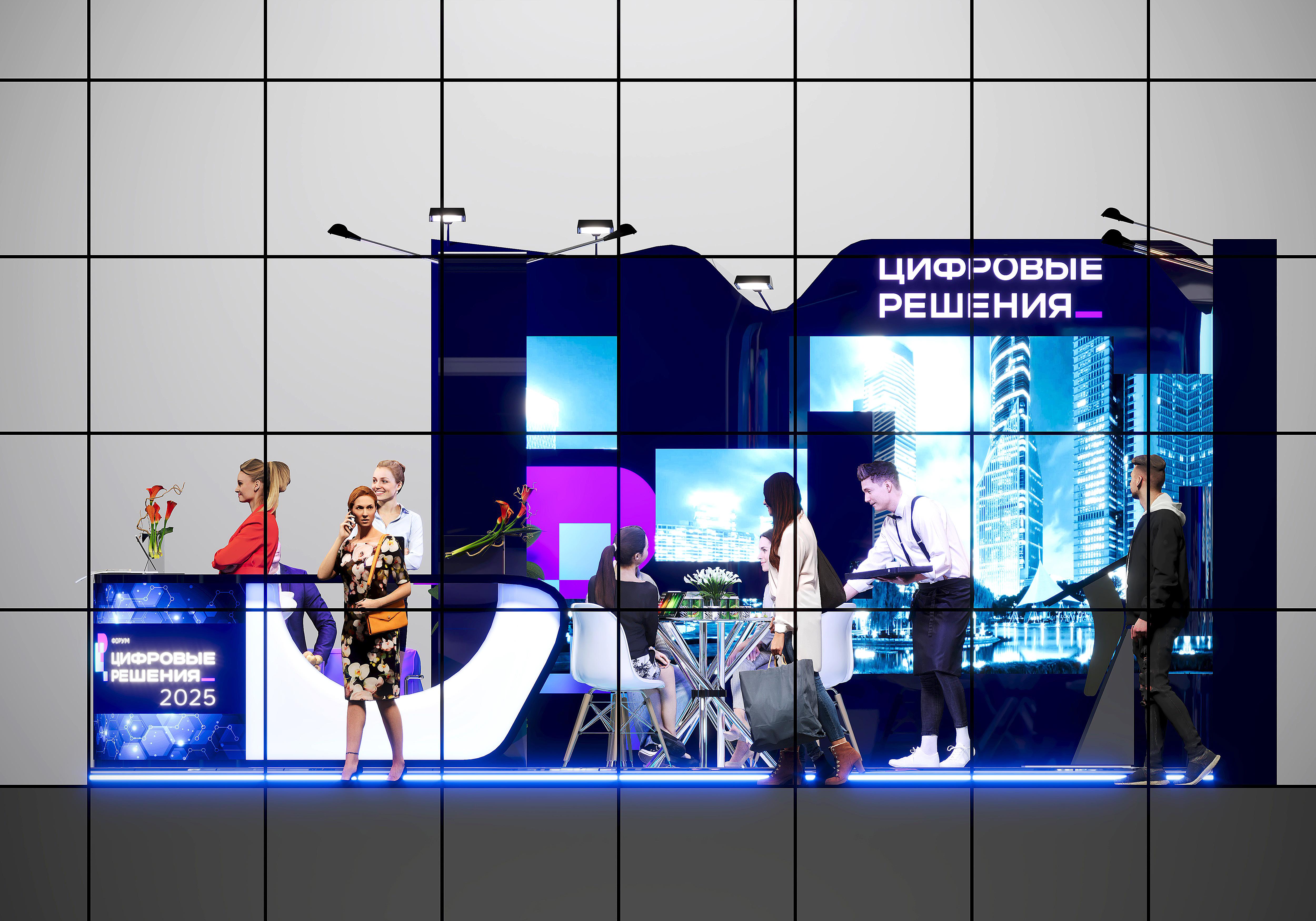 展览展台数字解决方案设计丨俄罗斯莫斯科丨Michail Koznev-28