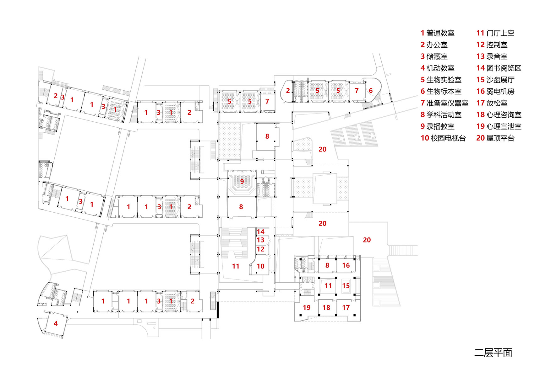 江苏省靖江高级中学新校区丨中国江苏丨江苏中锐华东建筑设计研究院有限公司荣朝晖工作室-279