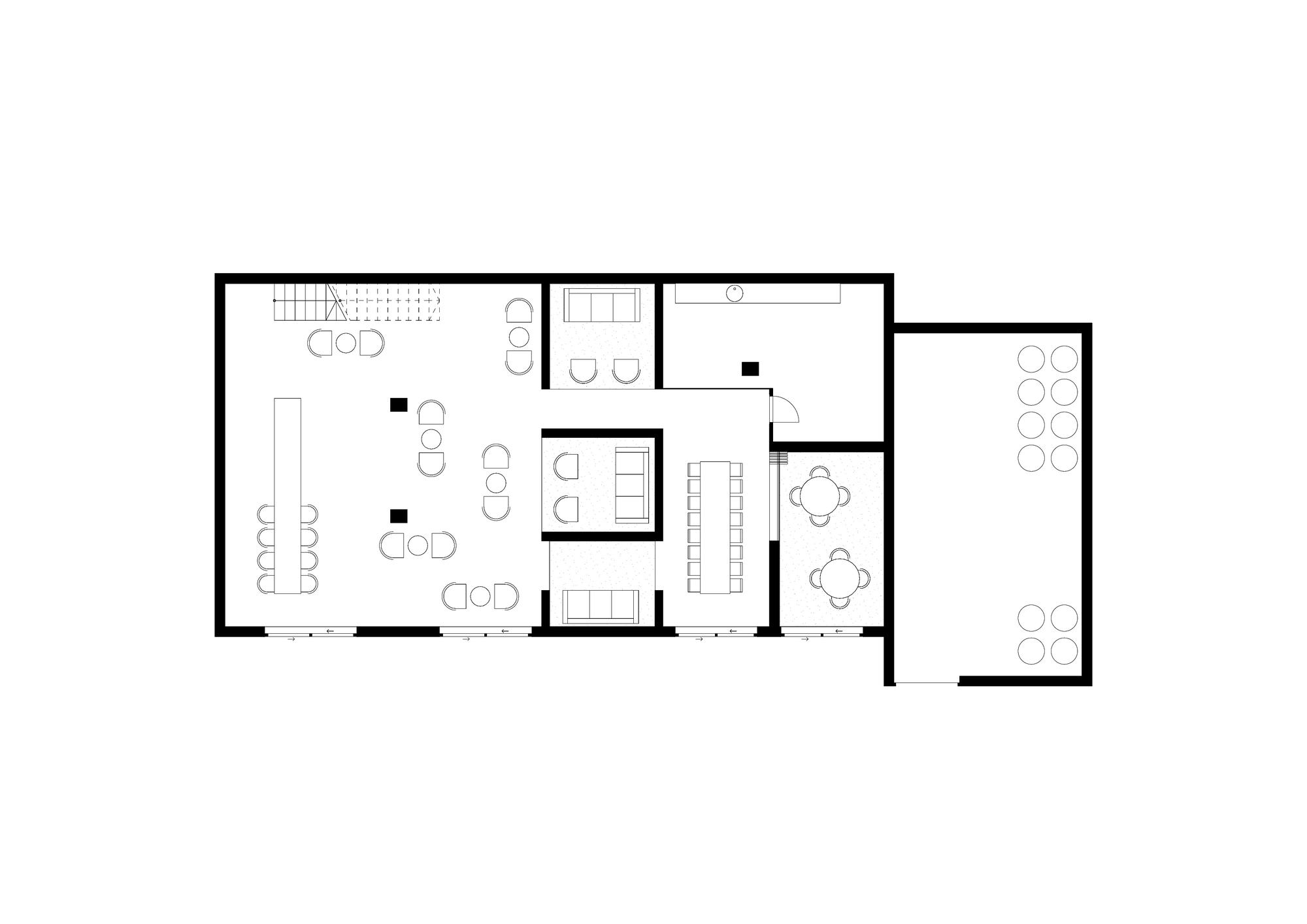 尼卡厨房餐厅21号 24号
说明:由于不清楚21 24具体所指,推测可能是餐厅的门牌号之类,所以按此顺序翻译如果有更多背景信息可进一步准确翻译 丨挪威丨OFFICE INAINN-13