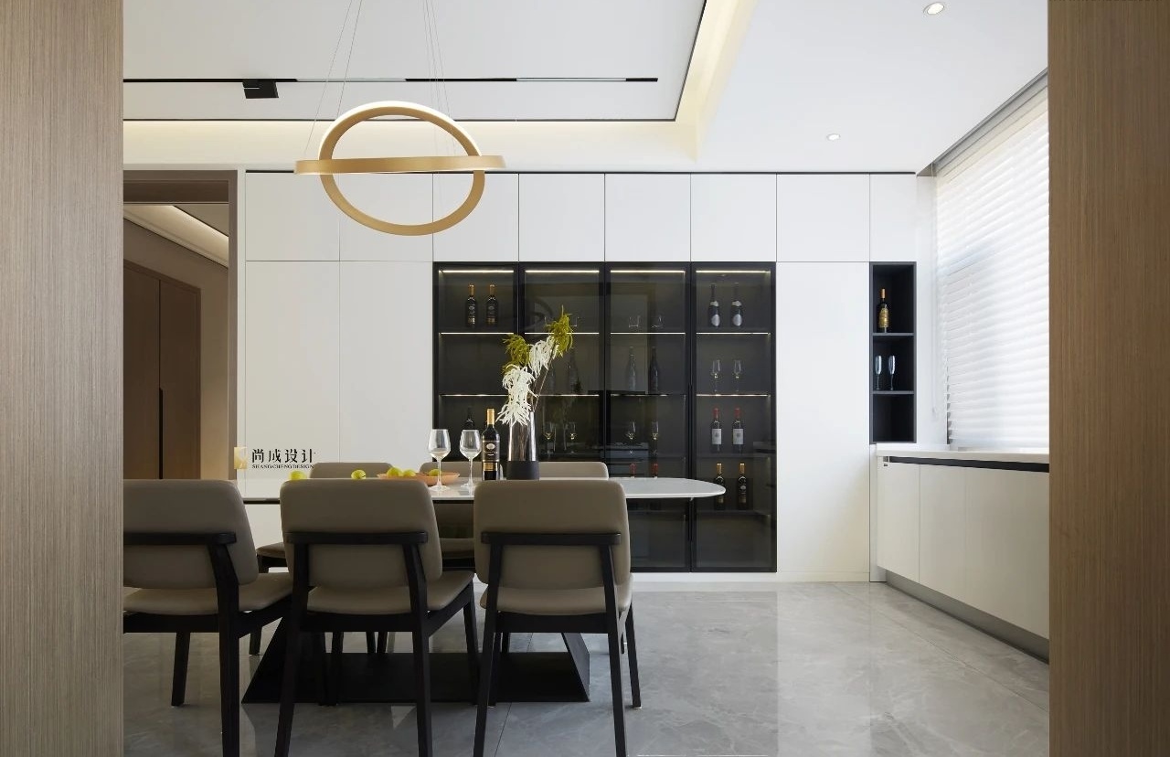 现代轻奢新生,温暖冬日家园丨中国上海丨尚成设计-38