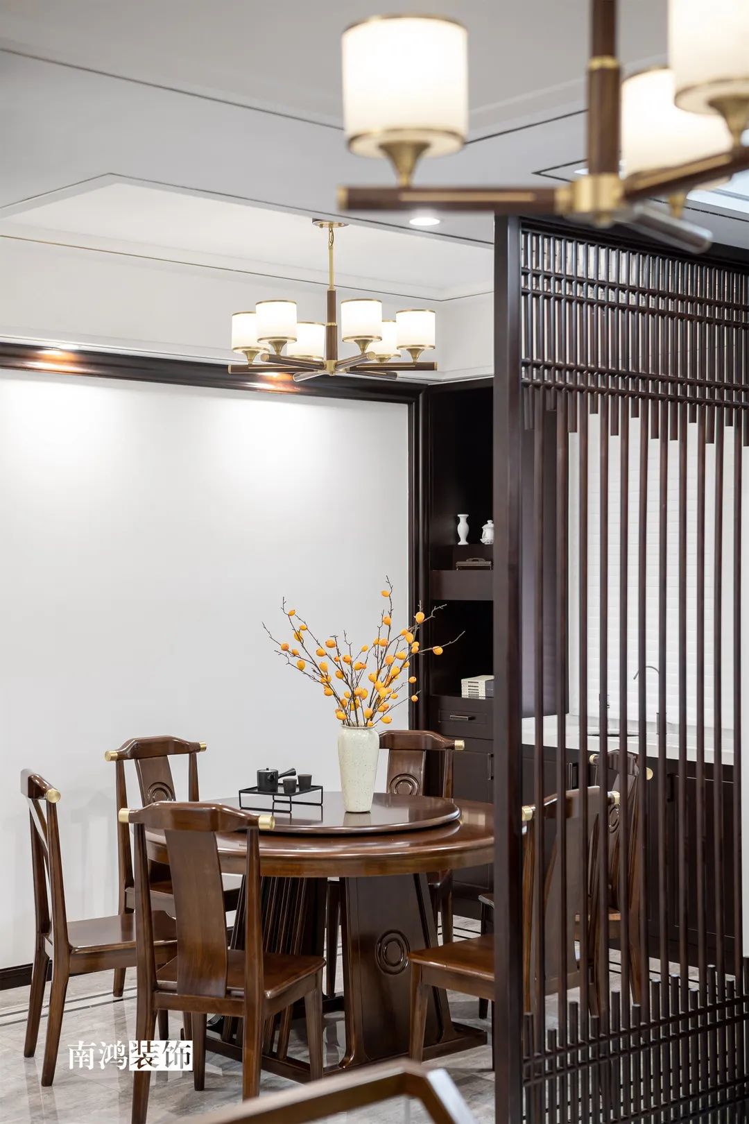 新中式风雅住宅丨浙江南鸿装饰-36