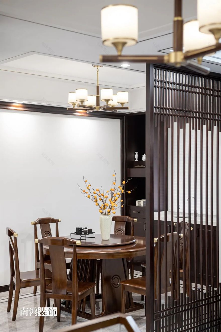 新中式风雅住宅丨浙江南鸿装饰-36