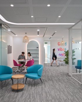 现代化温馨的 IMCD 办公室设计丨越南胡志明市丨Space.s