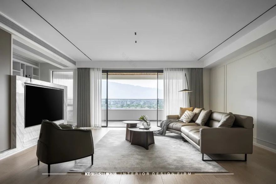 万科·江上明月简约原木风设计丨中国重庆丨重庆素说设计-149