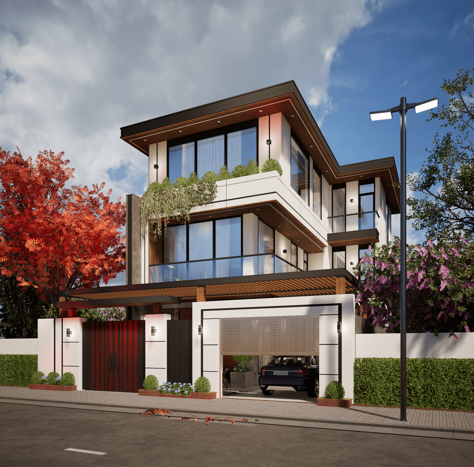 03:- Exterior villa visualization-3