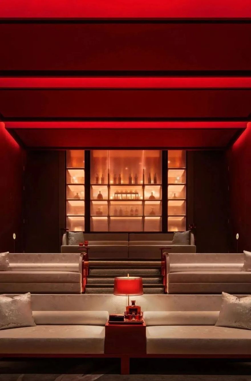 碧水红绿,戴昆中式豪宅设计-25