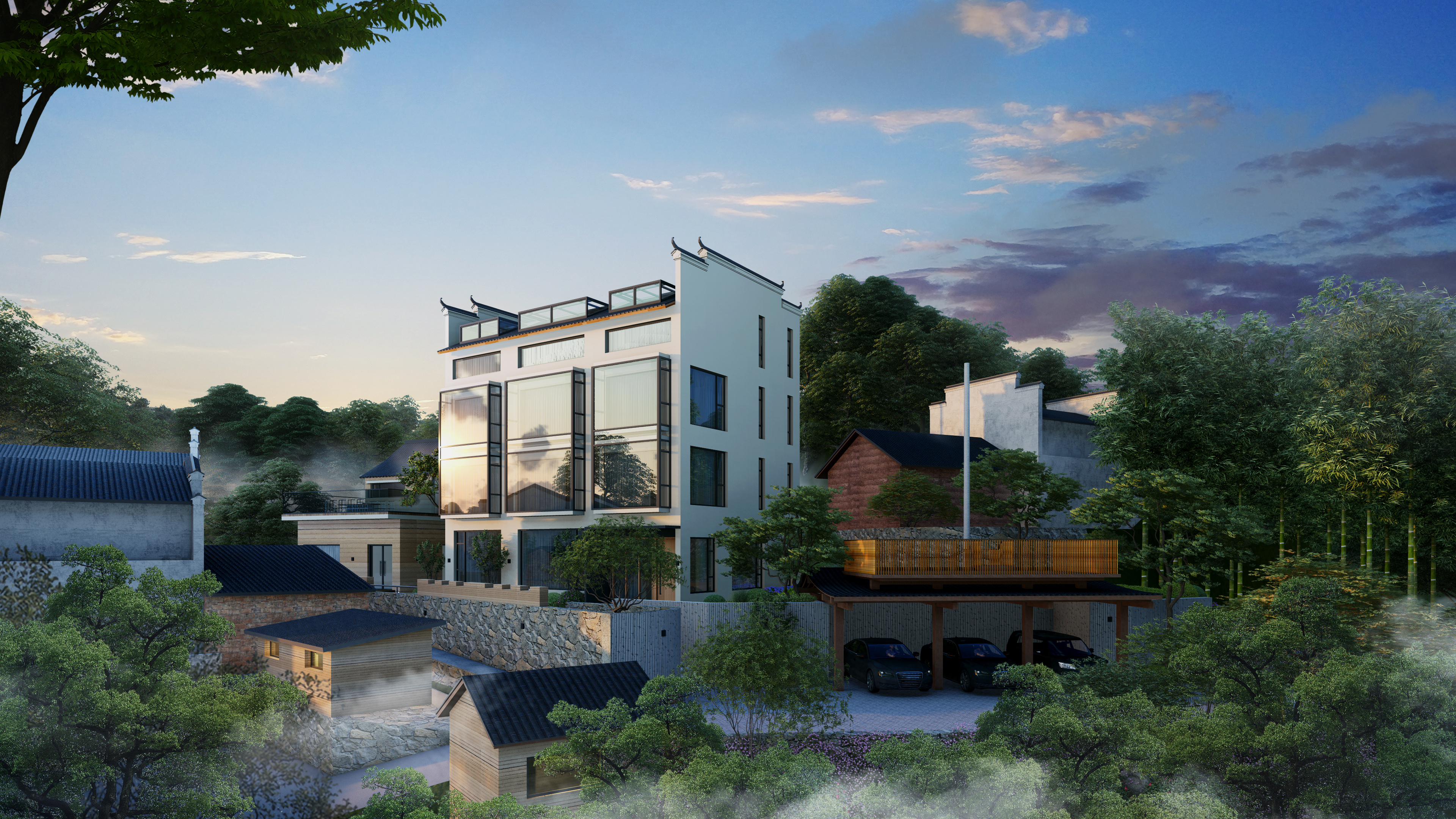 尘外·落凡尘 民宿丨中国上饶丨西坡先生设计工作室-35