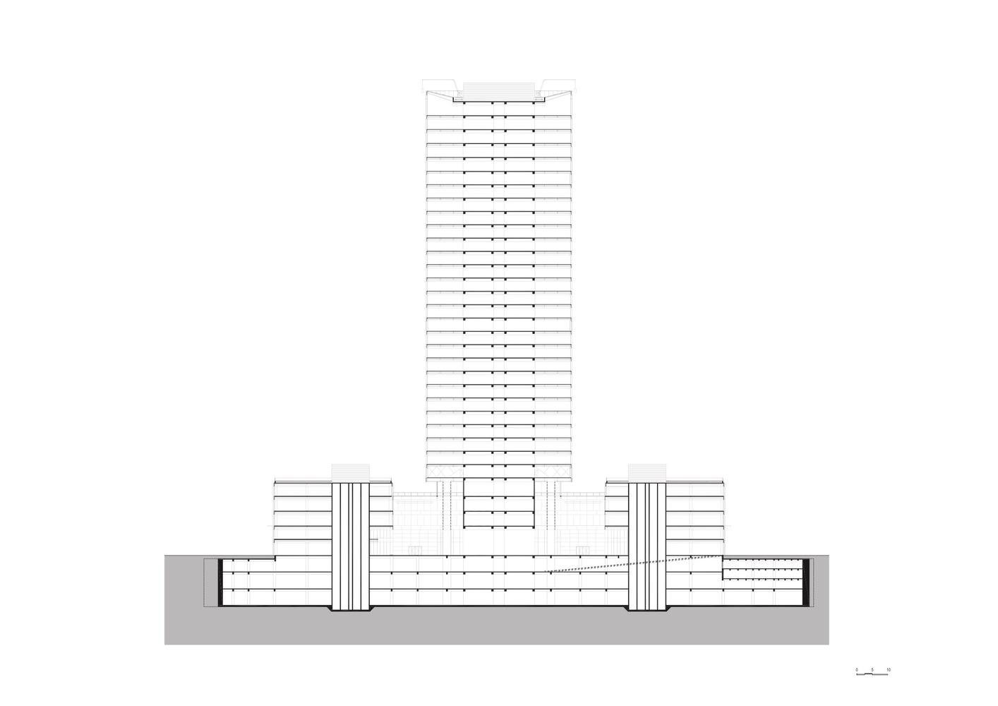 GMP 建筑师事务所为中国银联在上海设计玻璃塔楼总部-40