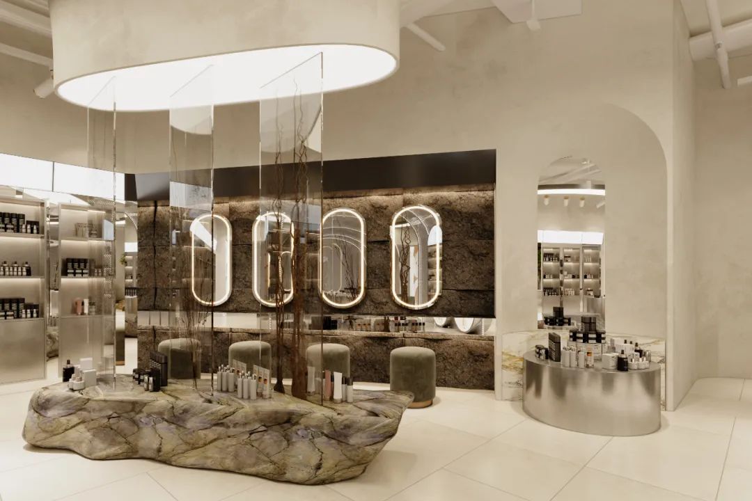 欢喜彩妆店 · 2021 年新疆天然精致彩妆空间设计丨中国新疆丨LAE 空间设计-2