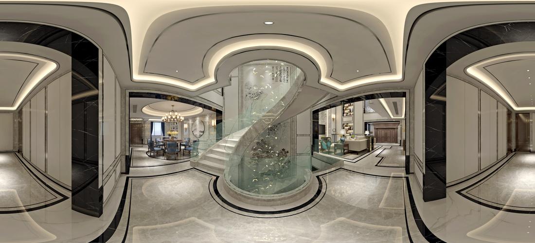 金色海岸豪华地下室设计 | 现代与新中式完美融合-8