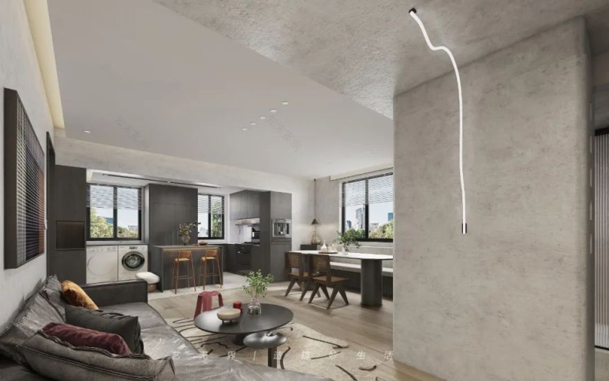 上海 100㎡温居丨中国上海丨田承茂,黄珍珍,黄观富-9