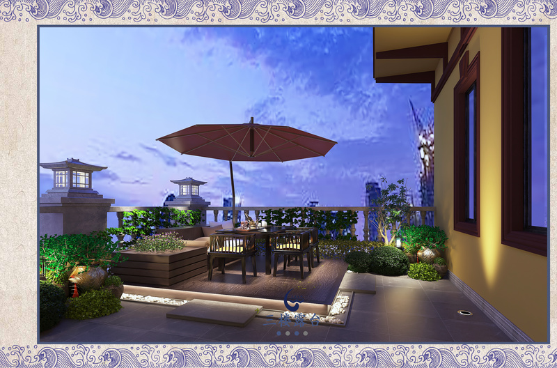 肖府新中式私人别墅设计 | 自然隐喻，清逸灵动-18