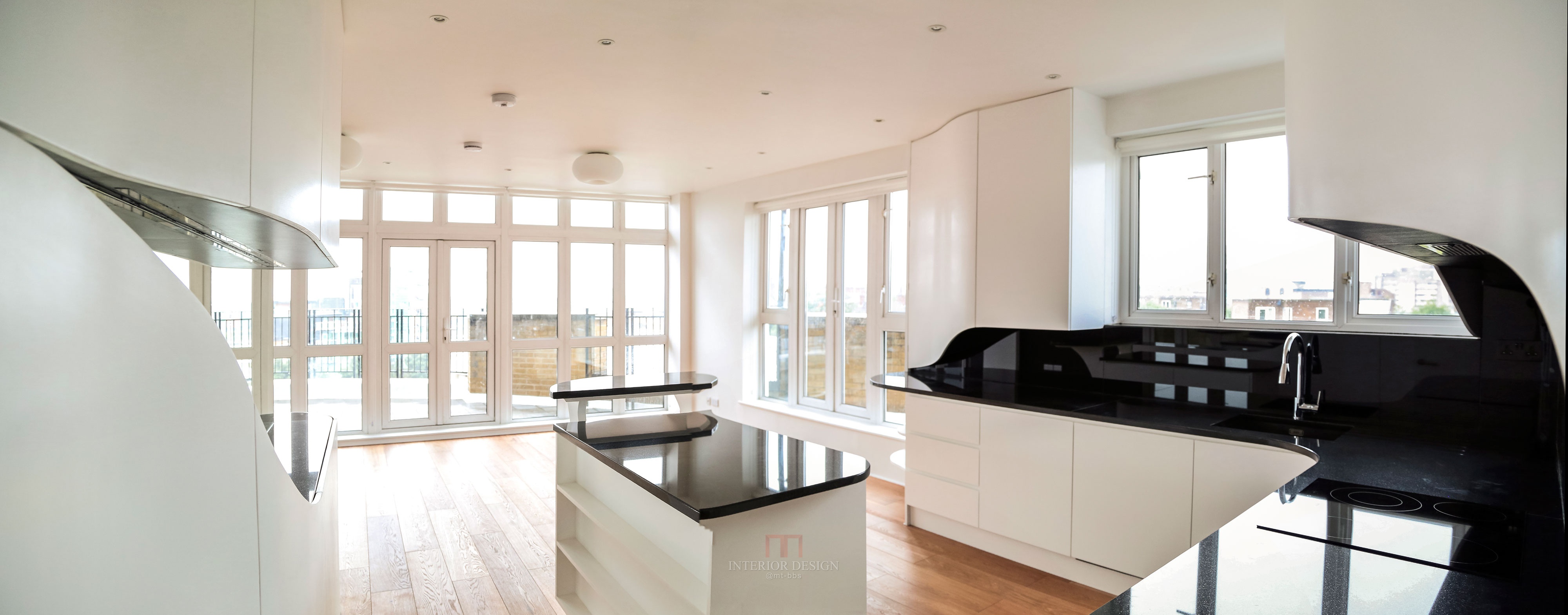 豪华别墅 现代风格Wapping Wrap 英国 伦敦-11