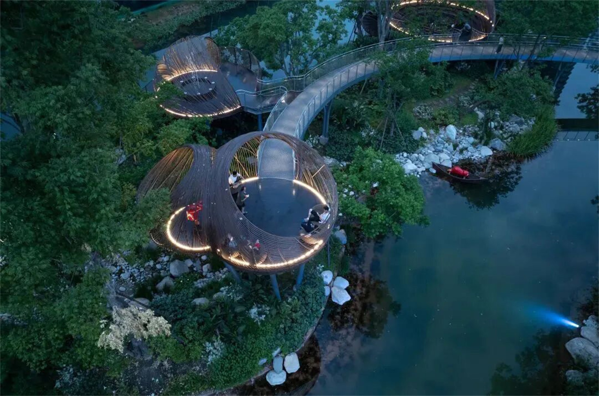 麓湖仙踪公园丨中国成都丨图石设计-12