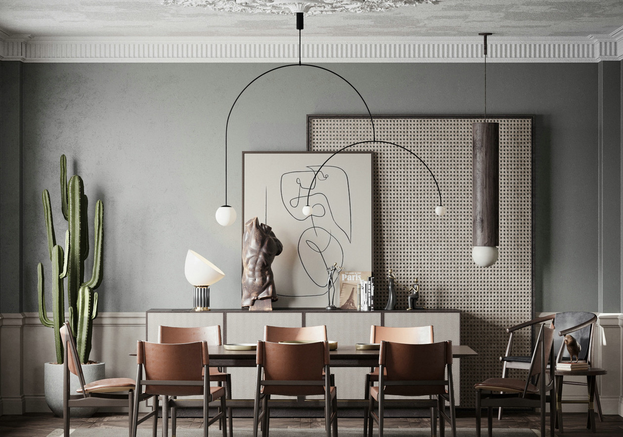 中性色彩与简洁线条构成的纳维亚风格公寓-6