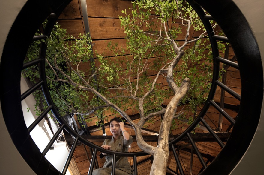 致朴茶肆丨中国太原丨斑斓空间设计-36