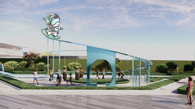 景观雕塑打造人,物,场共生之美丨中国唐山丨迪安设计-24