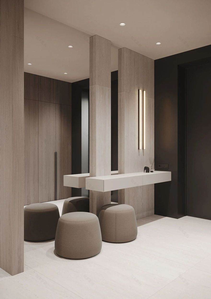 奢华 石灰华-木材-21