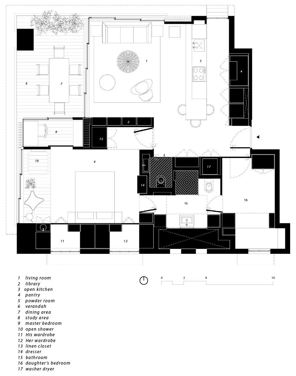 班德拉公寓翻新，印度 / Architecture BRIO-43