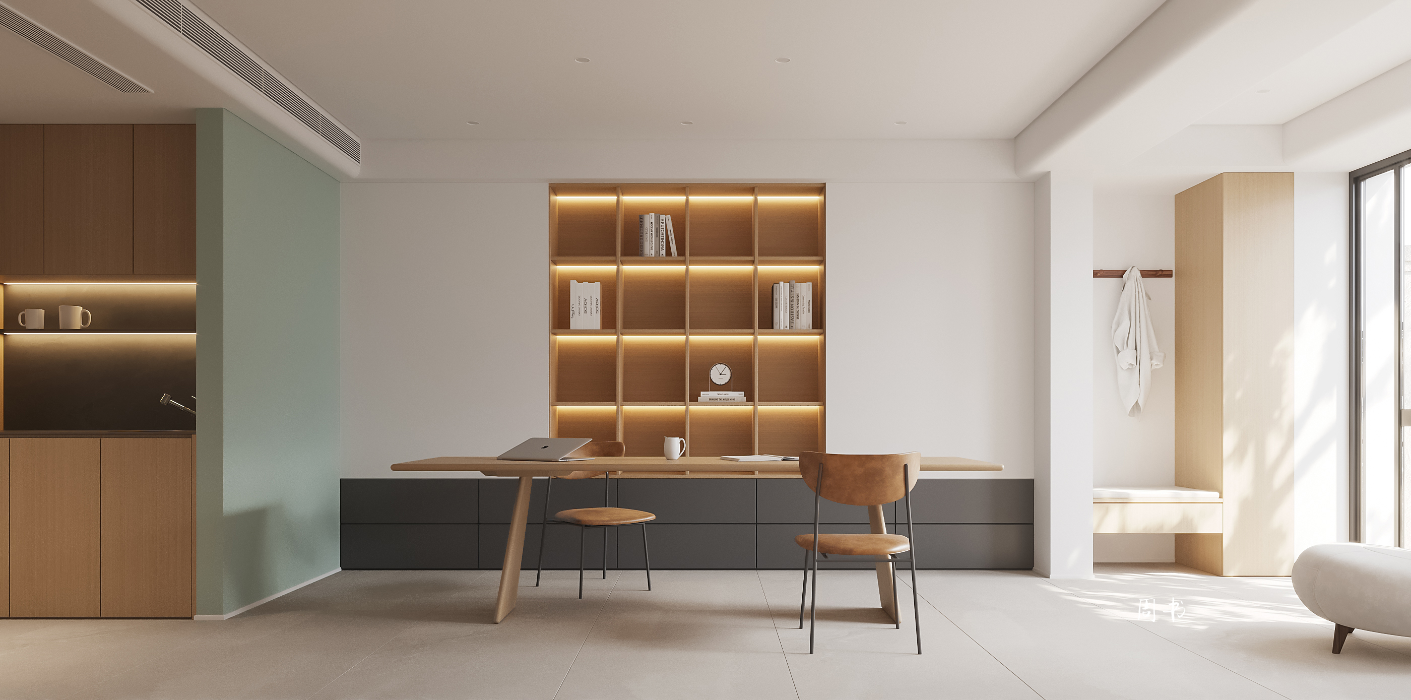 CR5 设计师打造 pscc 项目，现代风格室内设计惊艳亮相-4