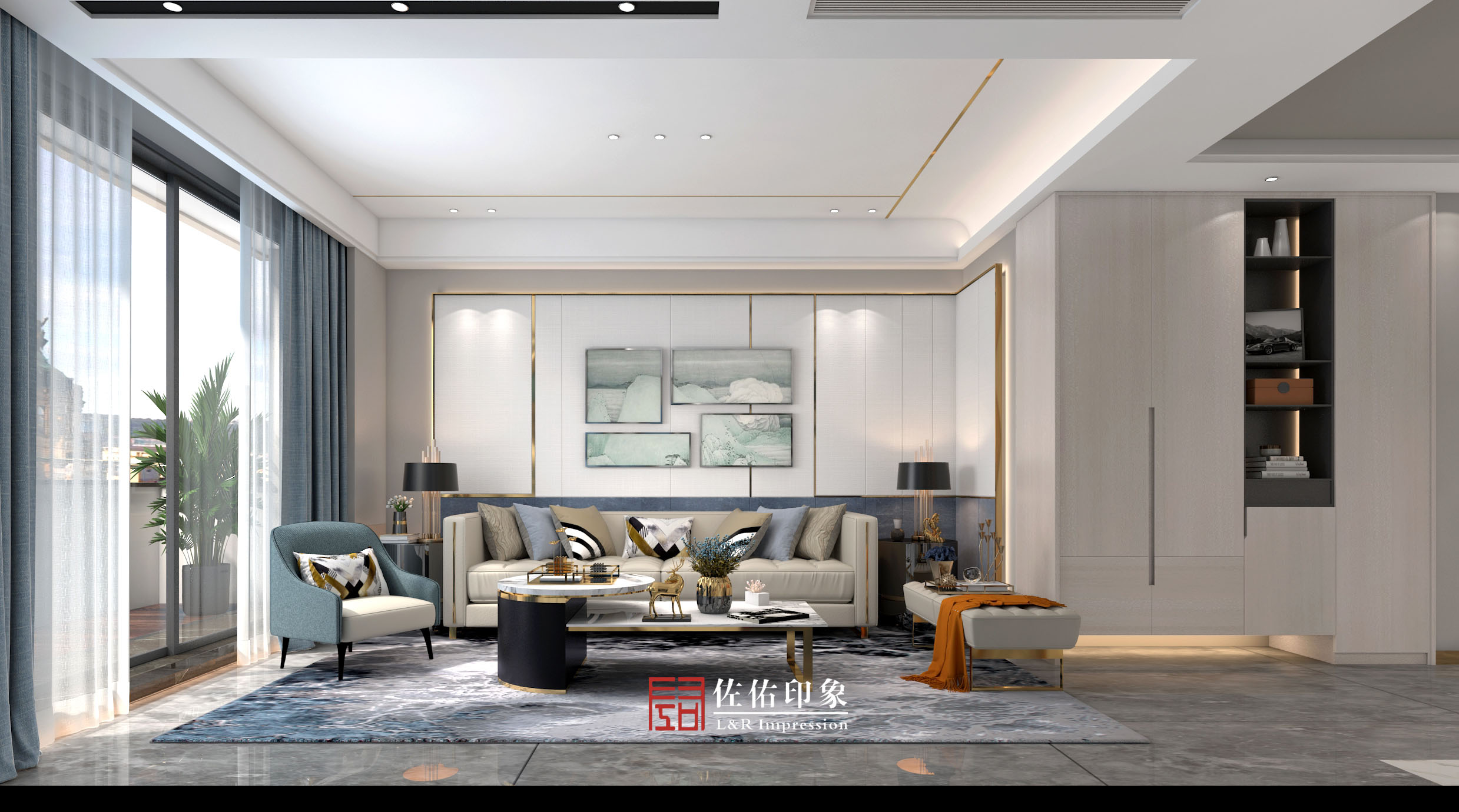 惠州佐佑印象设计公司-- 蒂芙尼蓝与爱马仕橙的邂逅-2