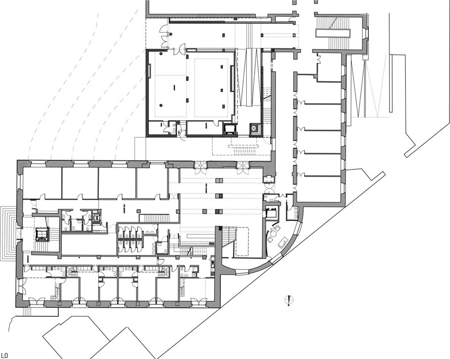 罗马 Pontificial Lateran 大学图书馆扩建与礼堂翻新-65