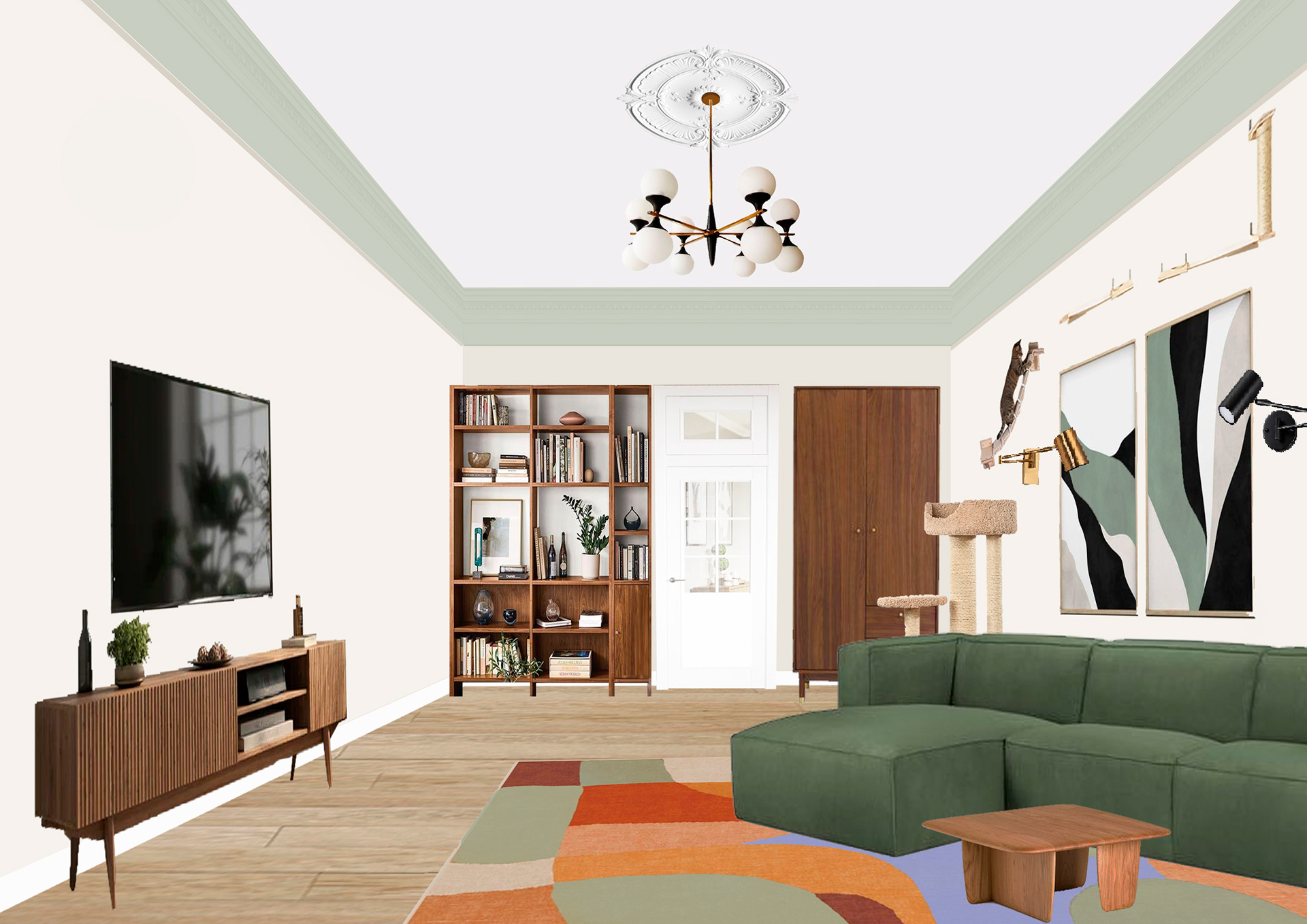 莫斯科2室公寓设计项目丨俄罗斯莫斯科-5