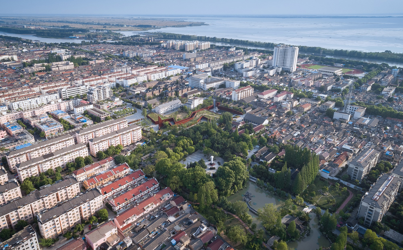 高邮抗日战争最后一役纪念馆及胜利广场丨同济大学建筑设计研究院-11