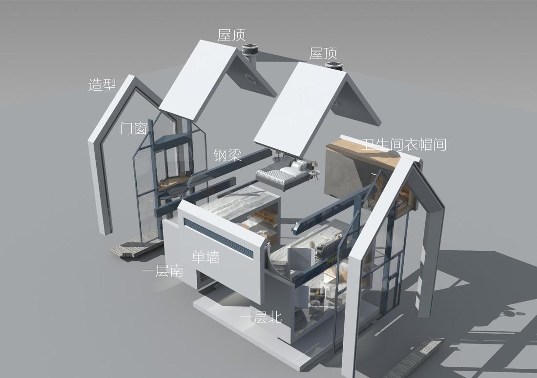 奥地利 LOFT 公寓型酒店设计——模块化、环保、舒适-48