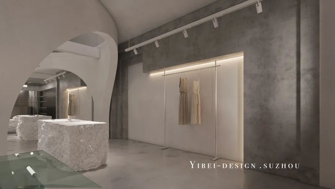 极简纯白商业空间设计丨中国苏州丨yibei design suzhou-16