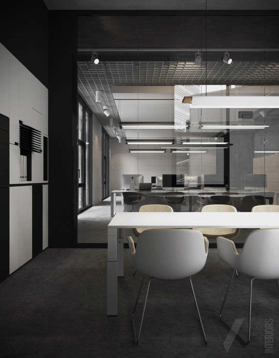 高级黑＋极简白的质感奢华-54