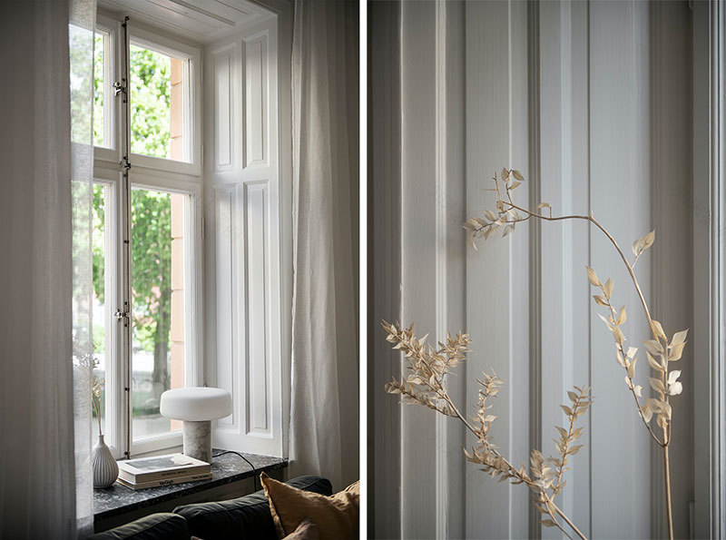 瑞典温馨女性公寓,弧形设计成亮点-22