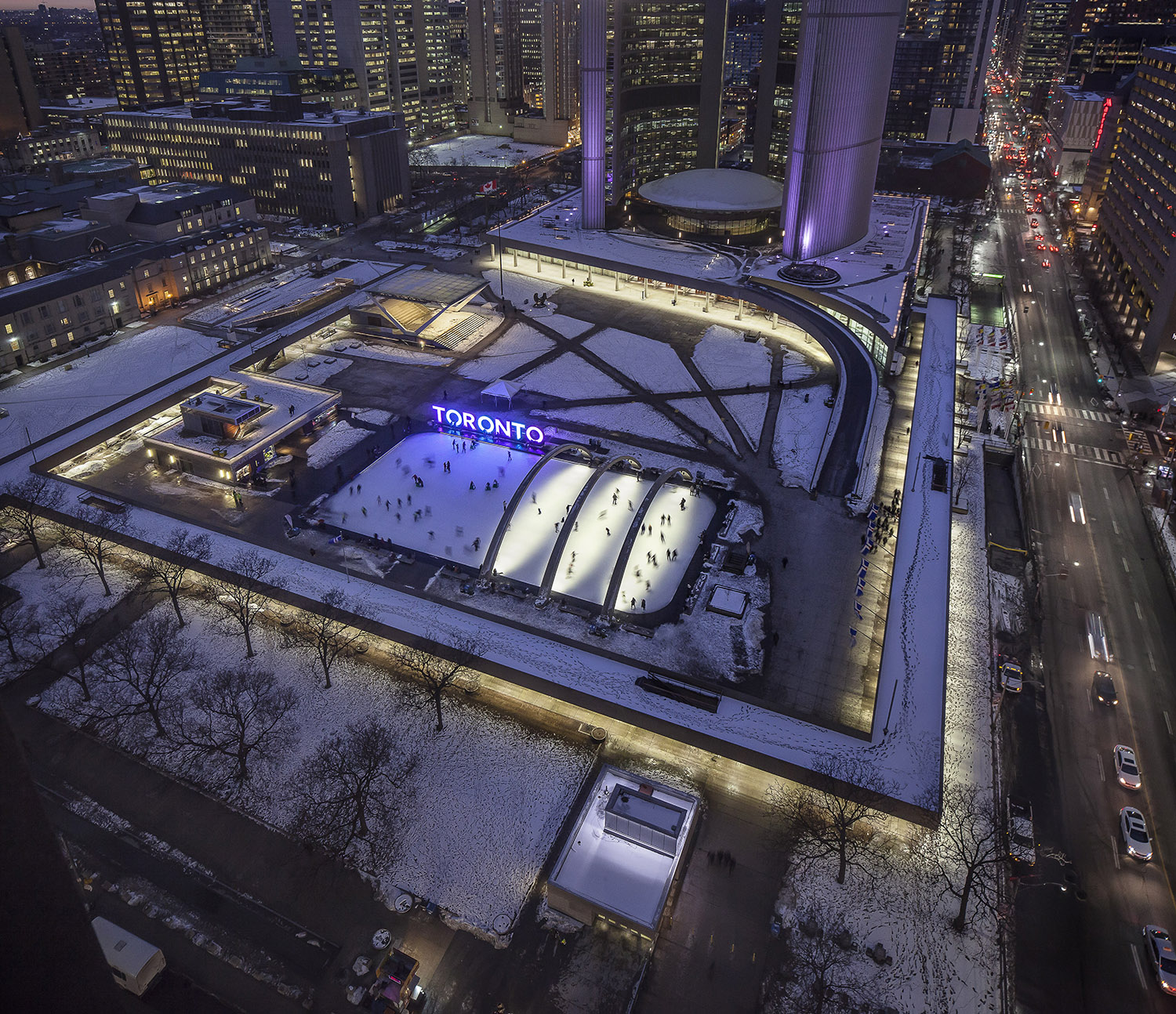 多伦多 Nathan Phillips Square 更新 · 现代公共空间的典范-25