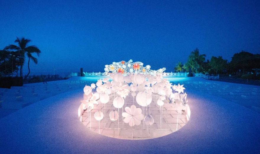 三亚天涯海角国际婚庆节装置设计丨中国三亚丨深生美学空间-16