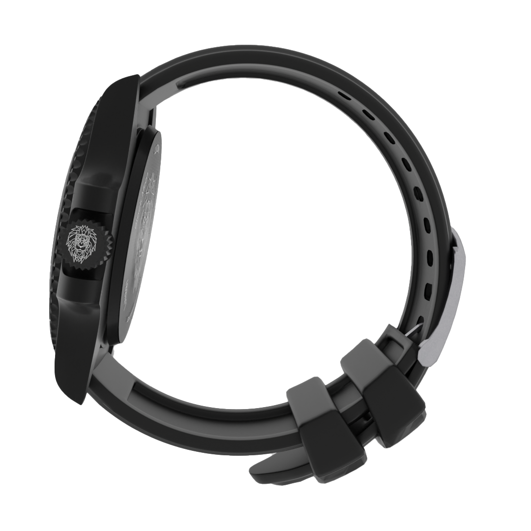 3D Wrist watch design 'Black Moon'-1