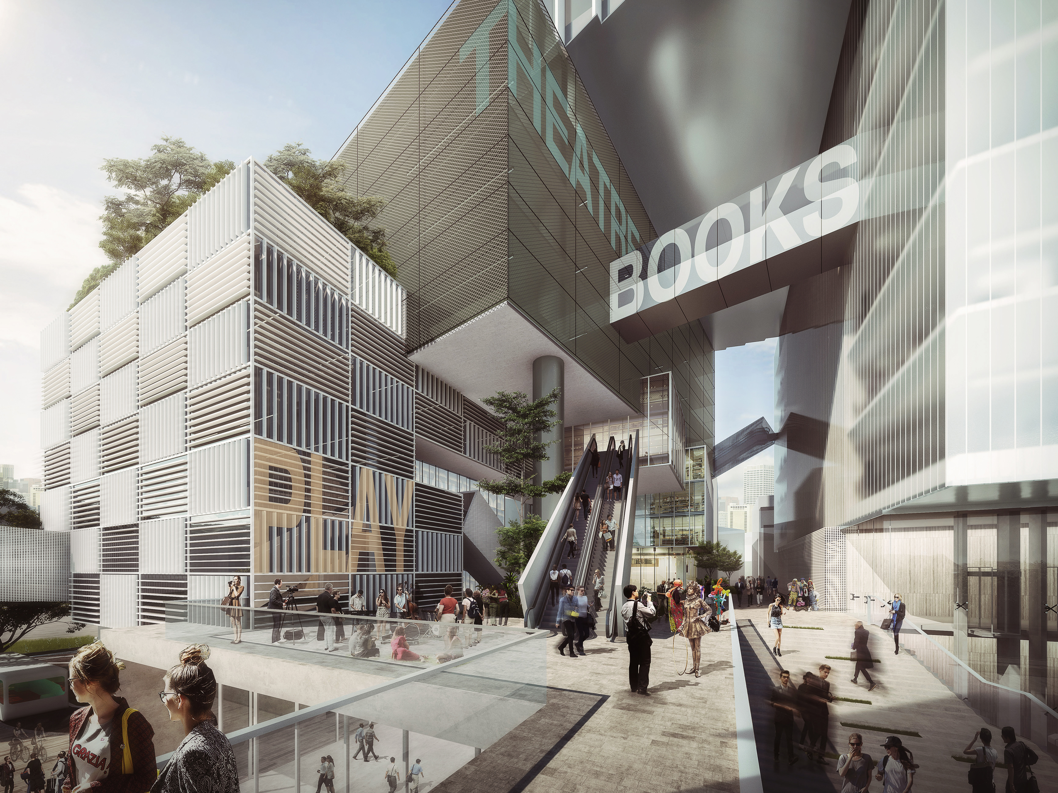 深圳莲润办公塔和文化中心丨中国深圳丨深圳华筑建筑与工程设计有限公司-23