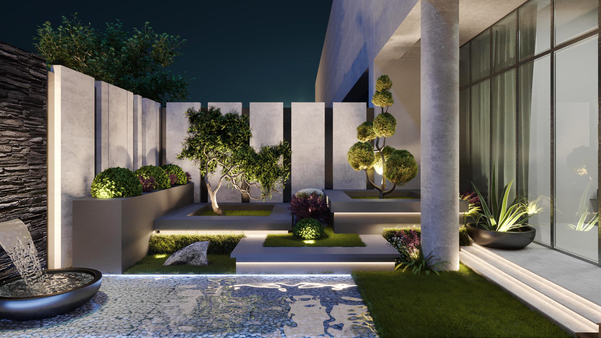 District One Villa Landscape-3