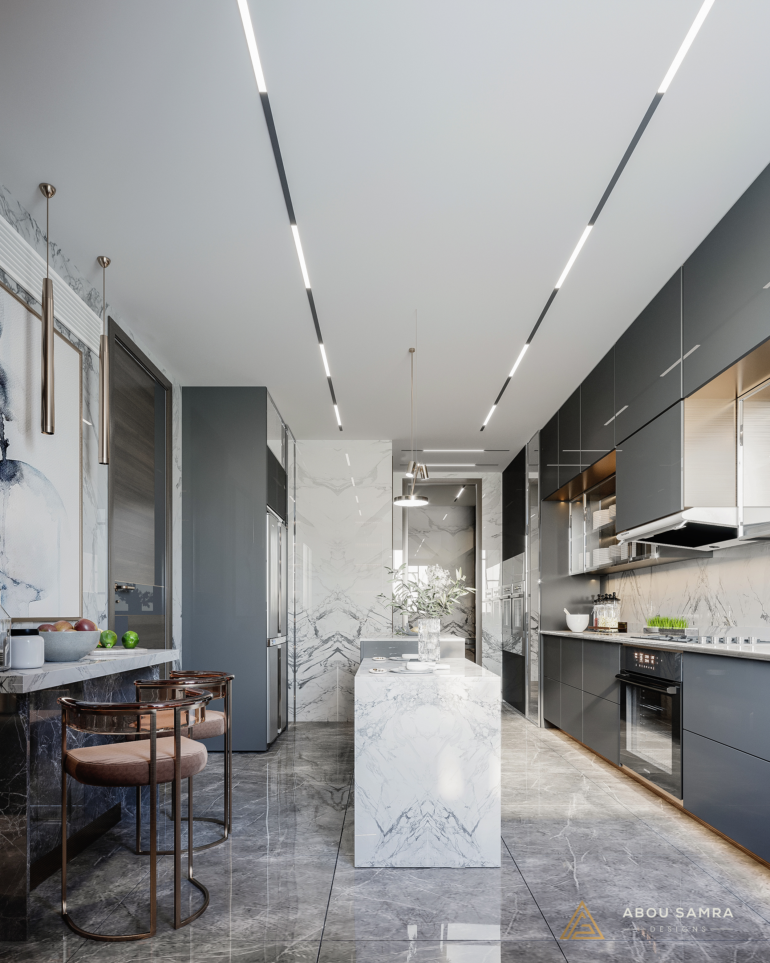 KITCHEN & LAUNDRY 设计丨沙特阿拉伯丨ABOU SAMRA GROUP-8