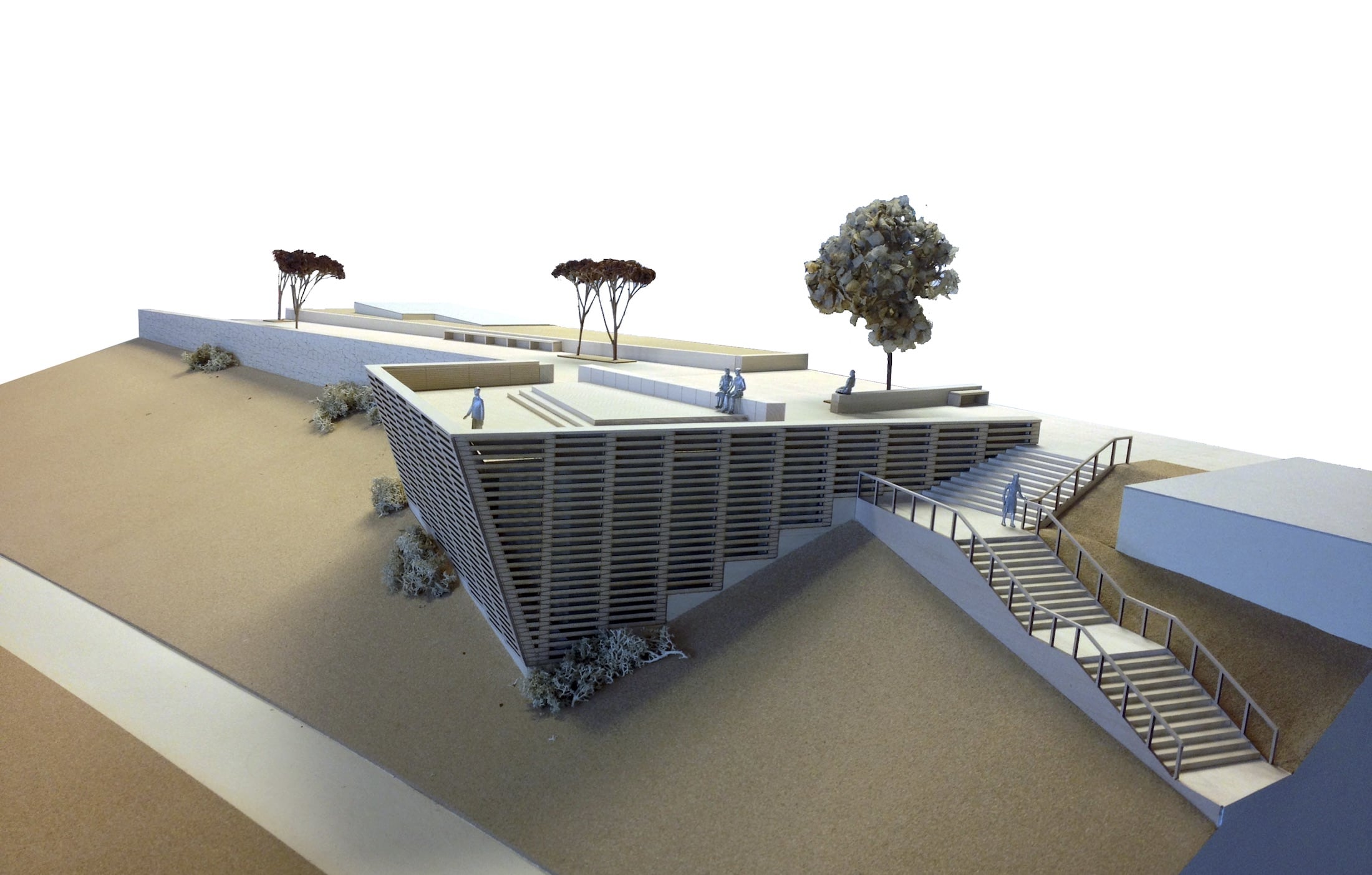 云客比的倾斜步道与全景露台-37