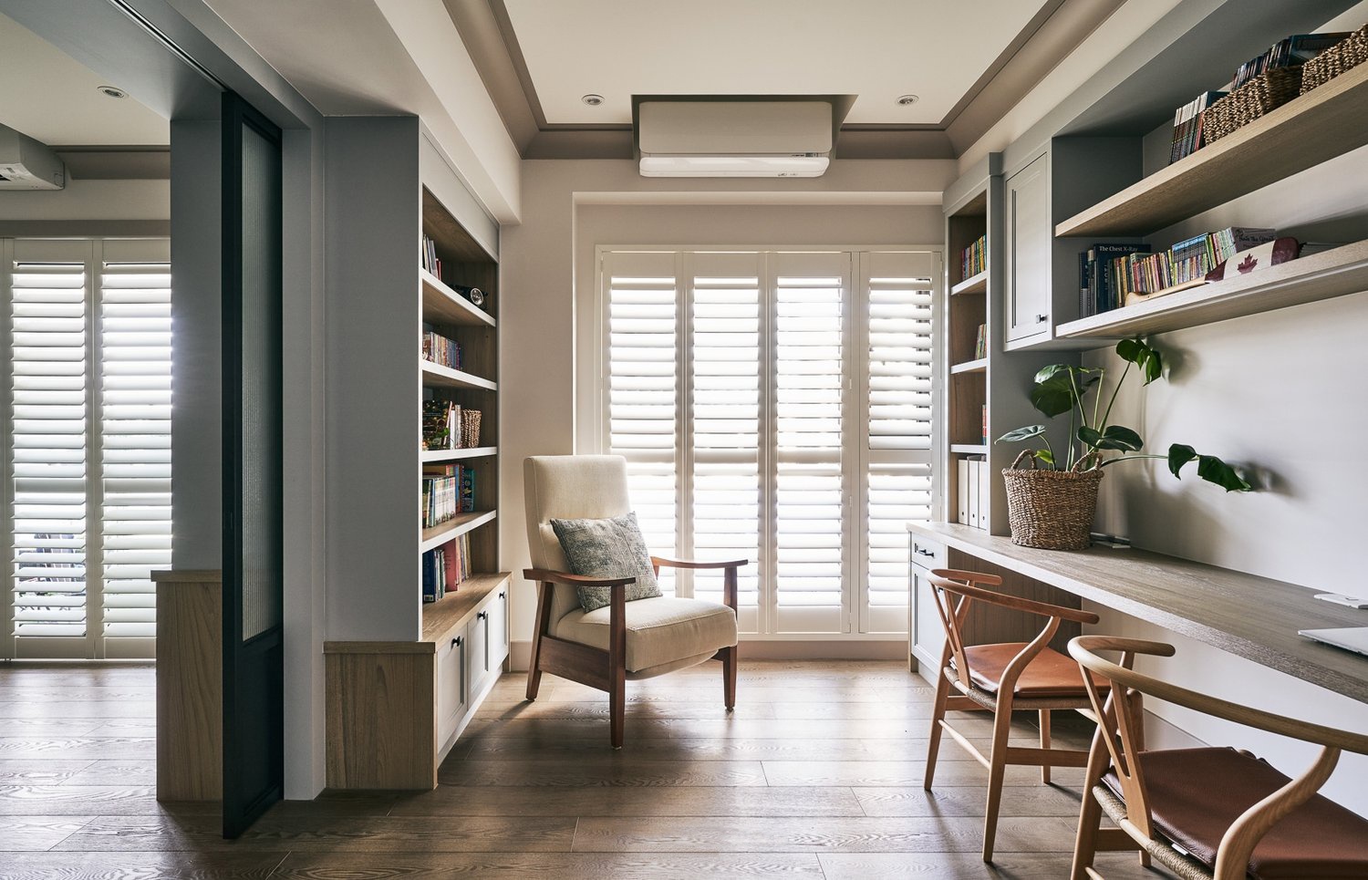 美式平层丨朗禾空间设计-19