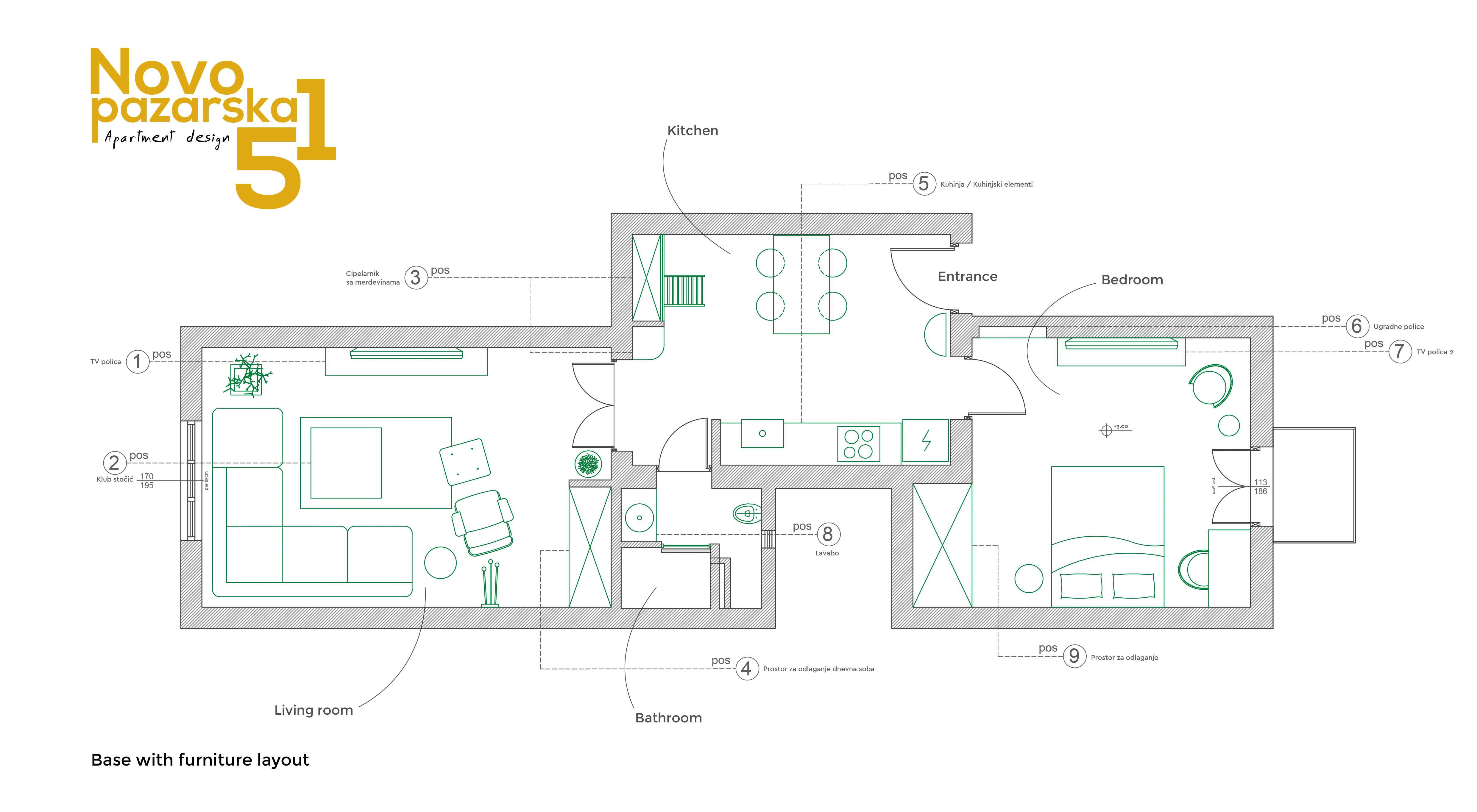 Apartment in Belgrade / Interior design-3